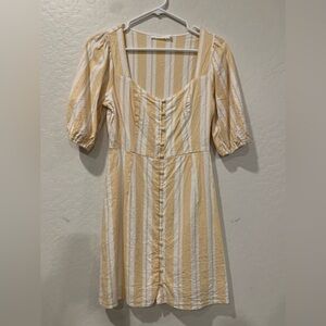 LUSH Yellow Dress size Medium